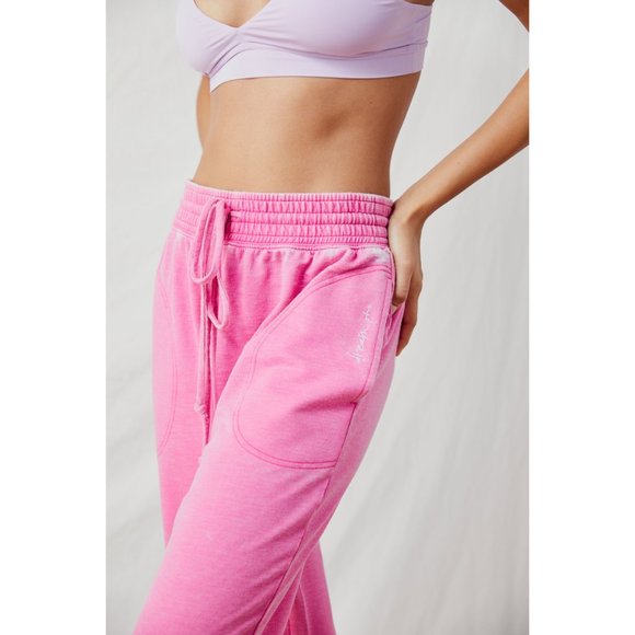 NWT Free People Cozy Cool Lounge Pant / Pink - Picture 4 of 6